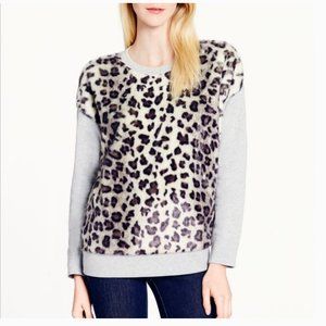 kate spade faux fur sweater size m nwot